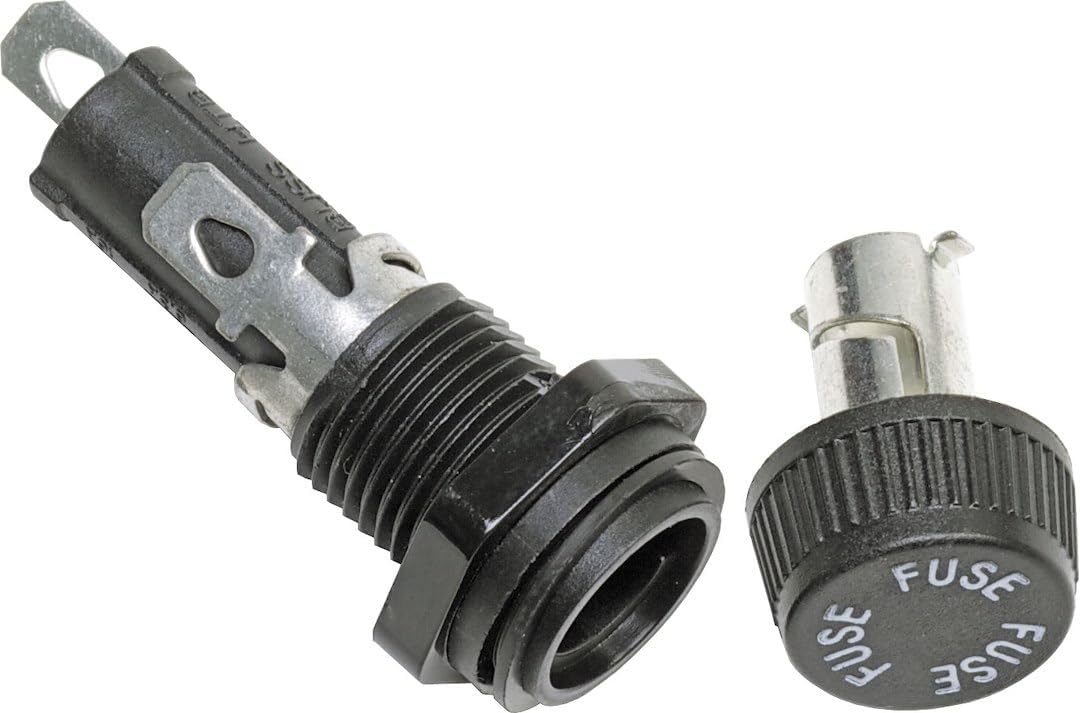 Blue Sea Systems Panel-Mount AGC/MDL Fuse Holder, 20A