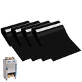 Cook's Aid 4pcs - 27.5″x11″ Antunes VCTM-2/VCT-2 Toaster PTFE Release Sheets (Black/Silver)
