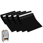 Cook's Aid 4pcs - 27.5″x11″ Antunes VCTM-2/VCT-2 Toaster PTFE Release Sheets (Black/Silver)