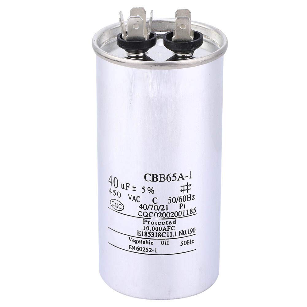 Capacitor Cbb65a-1 Liwah CBB65 40UF 450V Aluminum Foil Capacitor - AC & Industrial Motor Drive - Compact & Reliable Performance