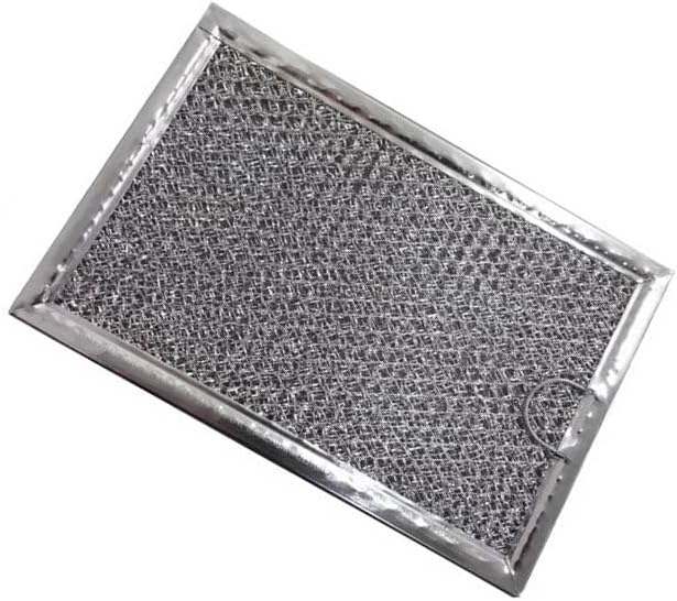 Replacement Microwave Grease Filter for LG LMV1635SB LMV1635SW LMV2083SB, 5" x 7-5/8" x 3/32", 2-Pack