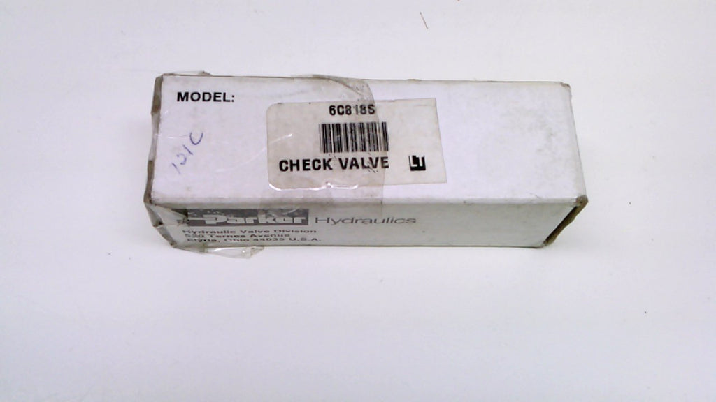 Parker Hydraulics 6C818s, Hydraulic Check Valve 6C818s