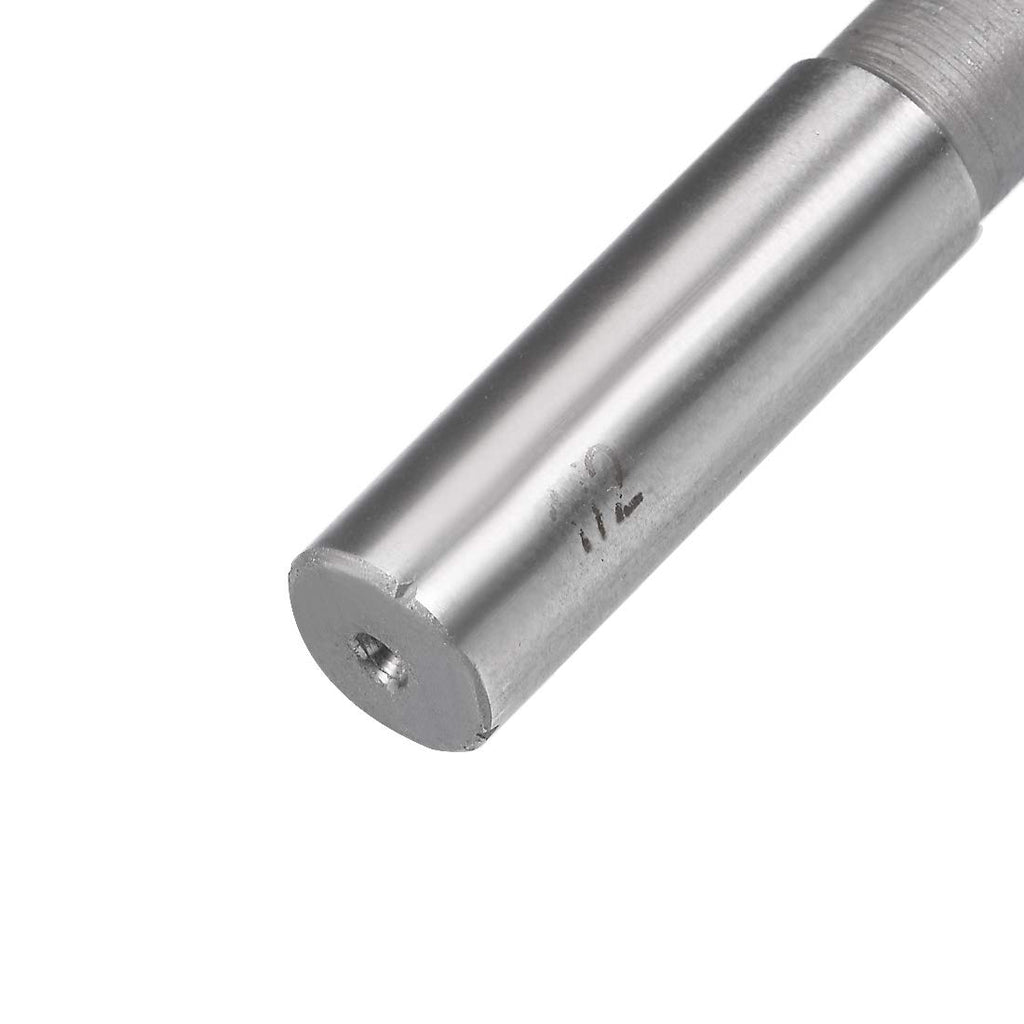 uxcell Chucking Reamer 1/2",H7 HSS Lathe Machine Reamer 6 Straight Flutes