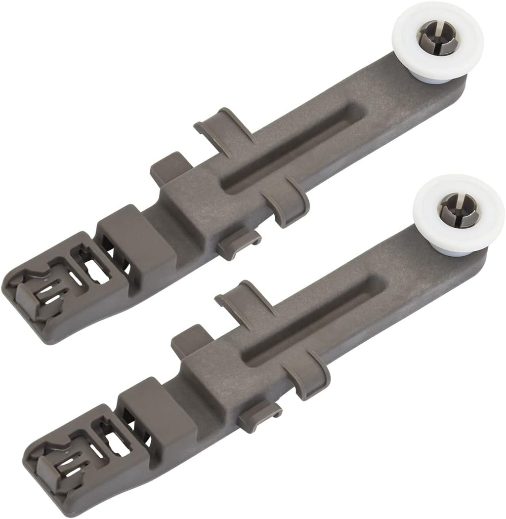 W10571738 WPW10571738 Dishwasher Upper Dishrack Adjuster and Wheel Assembly Replacement Compatible with Whirlpool, Maytag Dishwasher PS11756470, WPW10571738, AP6023130, 3449627