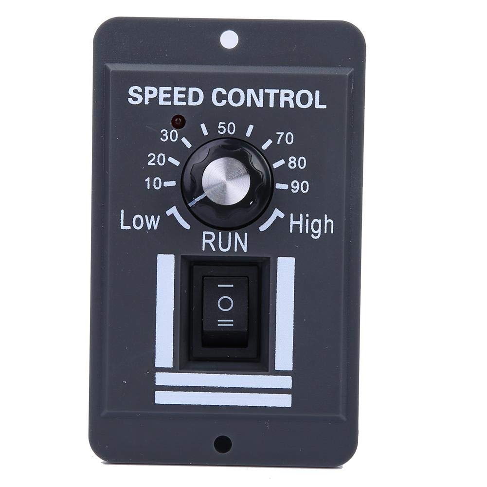 Acogedor DC Motor Speed Controller, 12-60V 10A with CW/CCW Switch