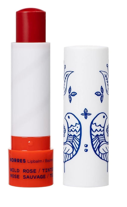 Wild Rose Tinted Lip Butter Stick, Hydrating Balm, 0.17 oz