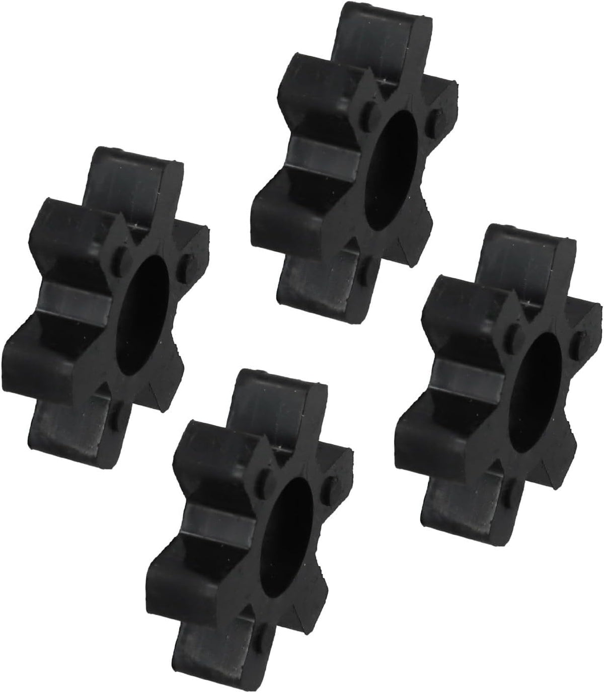 Jaw Coupling Spider-Insert, 4‑Pack Rubber, For Lovejoy L099 L100