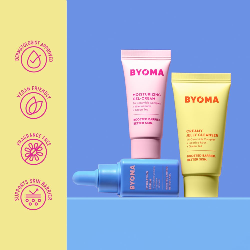 So Hydrating Set - Barrier Repair Skincare Set - Creamy Jelly Cleanser, Hydrating Face Serum & Ceramide Face