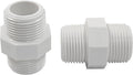 Murtenze Pipe Fitting, G3/4 Male Thread Hex Nipple, Pack of 2