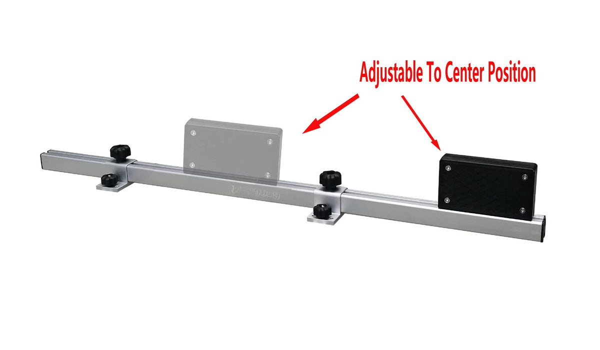 Brocraft Kayak Trolling Motor Mount, Gear Track & Direct Mount Motor Bracket, Marine-Grade Aluminum – for Parallel Tracks