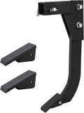 Hitch Mounted Ripper, 18 in Scarifier Shank, Heavy Duty Hitch Mounted Trencher with 2 Replaceable Teeth, Fits 2 in