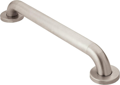 Home Care Bathroom Safety 18 Inch Stainless Steel Handicap Grab Bar for Bathtub and Shower, Slip Resistant Finish