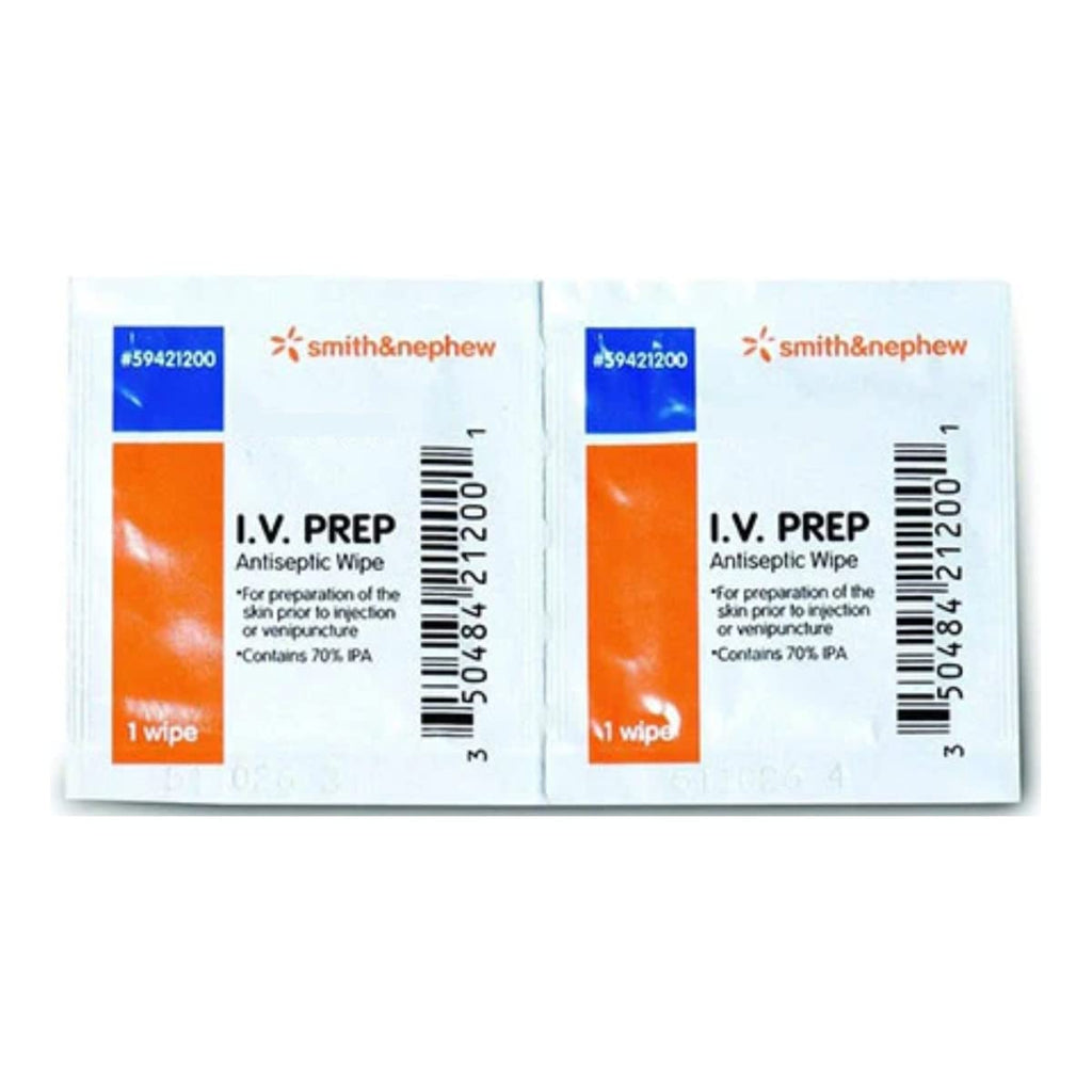 IV Prep Antiseptic Wipes (1 Pack (50 Count)) XX