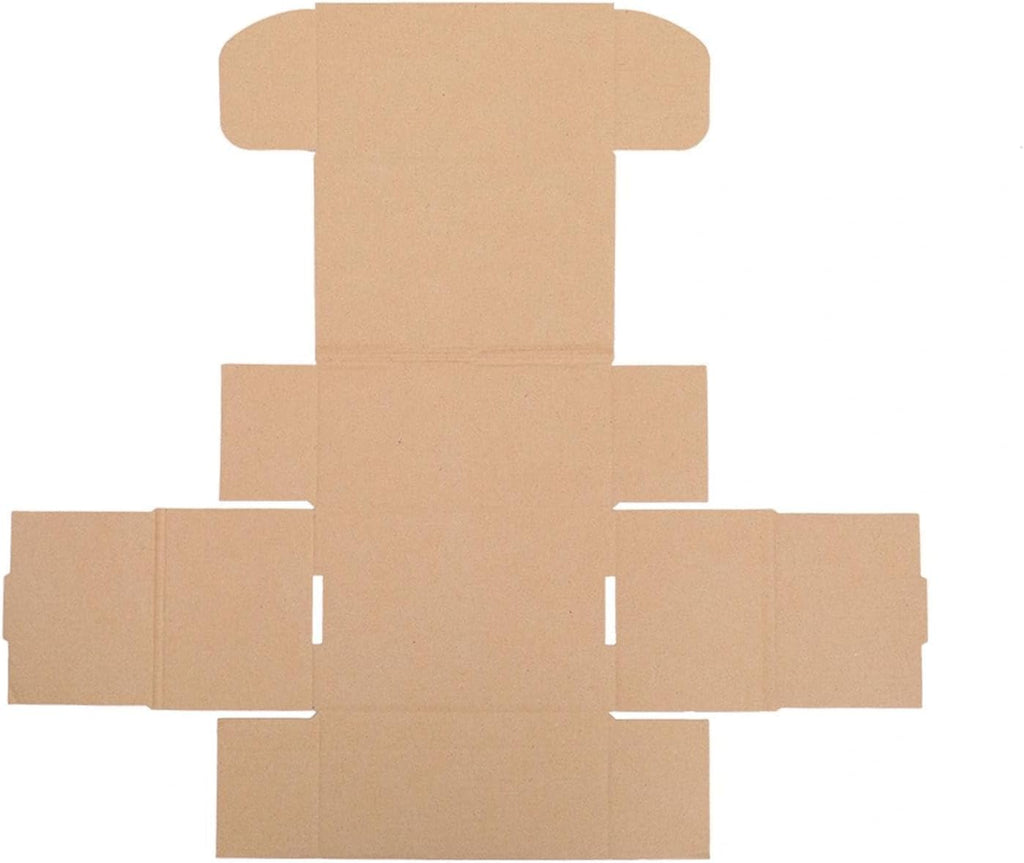 50 Packs Shipping Boxes, 6x4x3", White