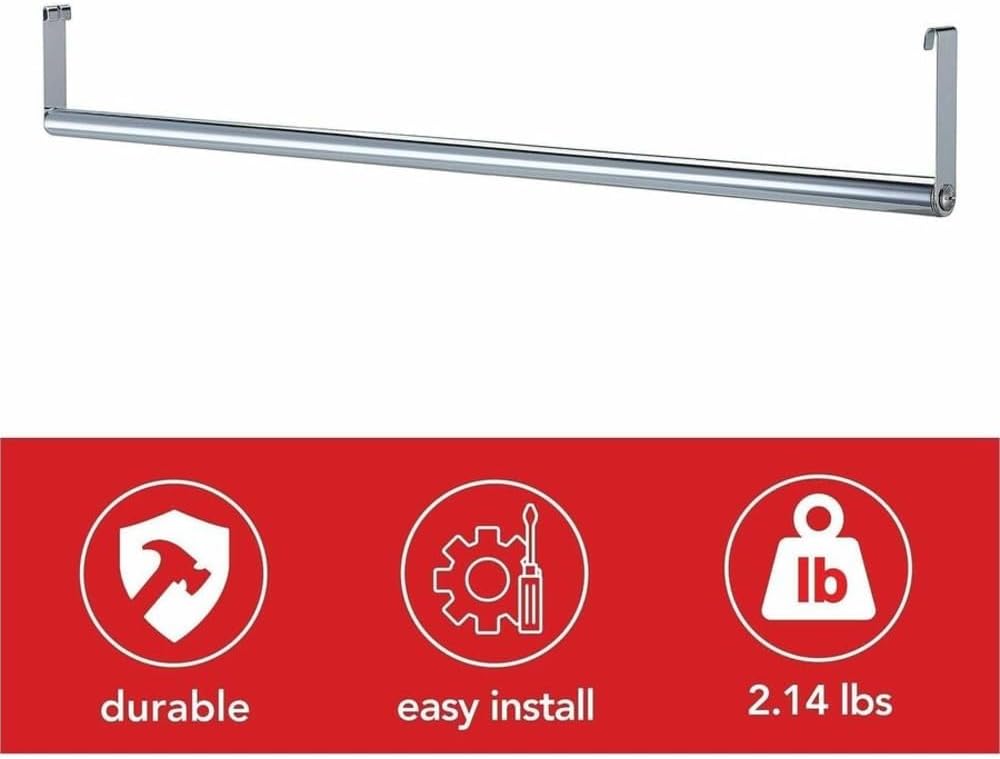 LLR69876 Wire Shelving Garment Hanger Bar