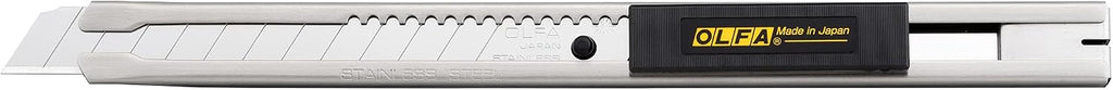 9mm Stainless Steel Utility Knife (SVR-2) - Retractable, Ratchet Lock