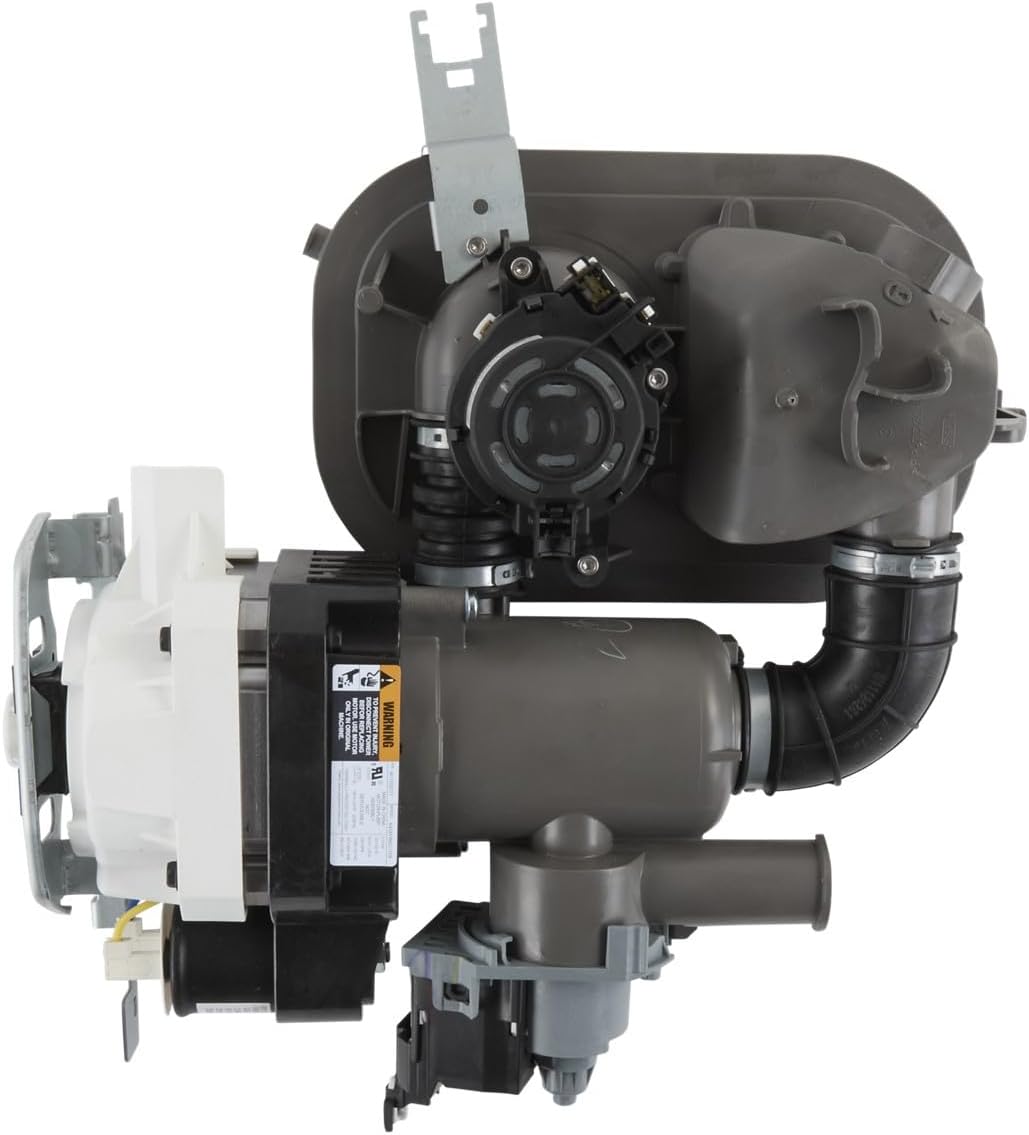 Whirlpool W11416363 OEM Dishwasher Pump and Motor Assembly