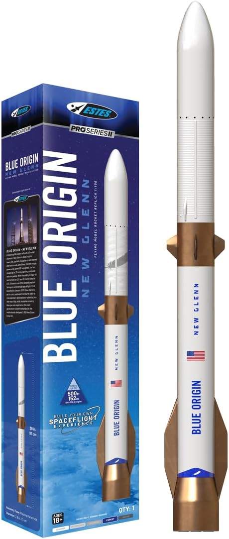 9735 Blue Origin New Glenn Pro Series II Expert Model-Rocket Kit