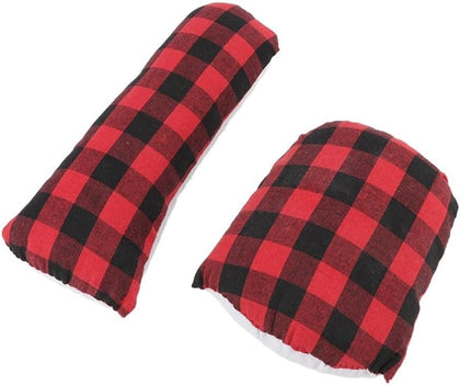 2 Pcs Tailor Ham Seam Roll Set Curved Seam Ironing Helper with Heat-Resist Fabric Cotton Pressing Pads for Sewing &