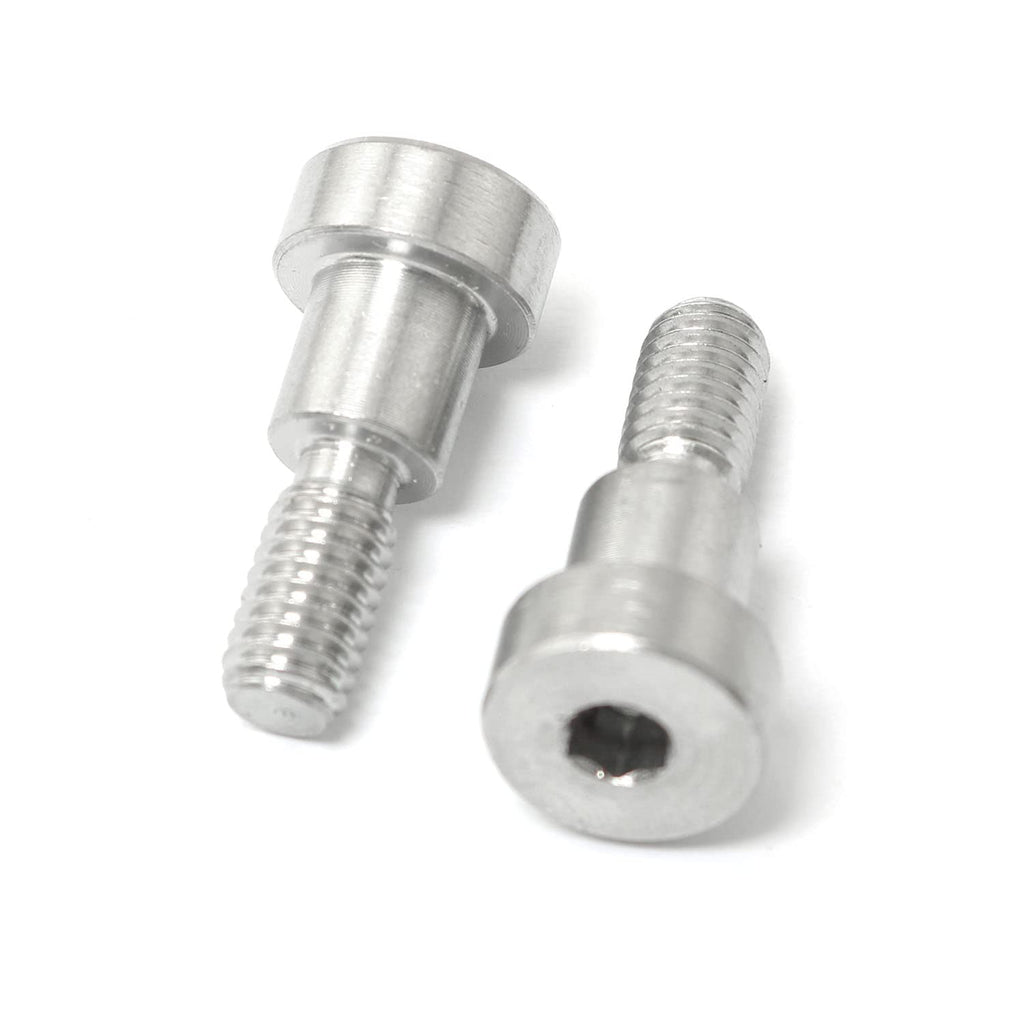 4pcs 304 Stainless Steel Hex Socket Shoulder Bolt 8mm Shoulder M6 Thread for Injection Molding Accessories