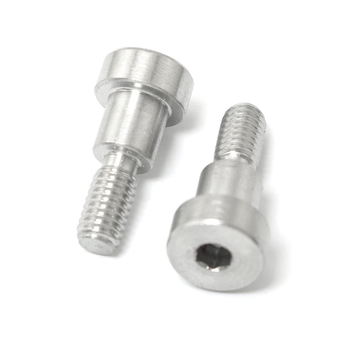 4pcs 304 Stainless Steel Hex Socket Shoulder Bolt 8mm Shoulder M6 Thread for Injection Molding Accessories