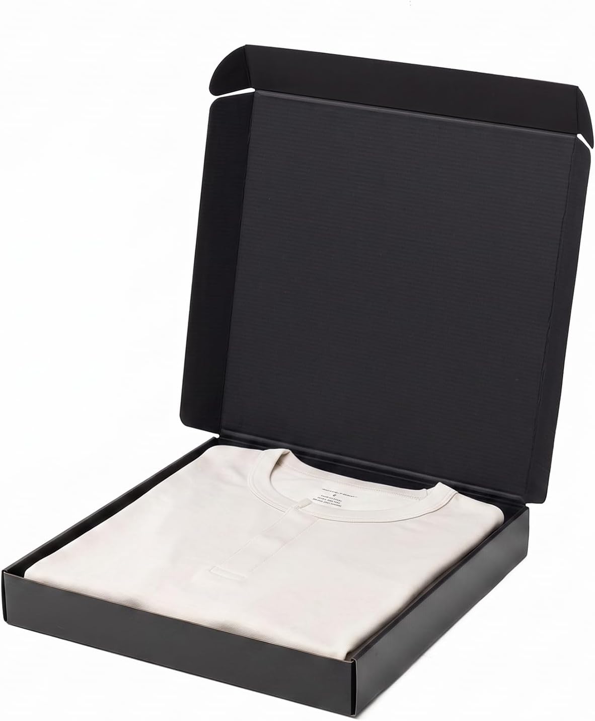 Black Shipping Boxes 14x14x2 Inches 20 Pack Corrugated Cardboard