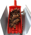 Gutter Scoop Gutter Cleaning Tool for Standard gutters, Under Gutter Guards, Teeth to Scrape Debris (Red)