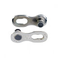 KMC 10-Speed Missing Link, Connects KMC & Shimano Chains, 2 Pairs, Silver
