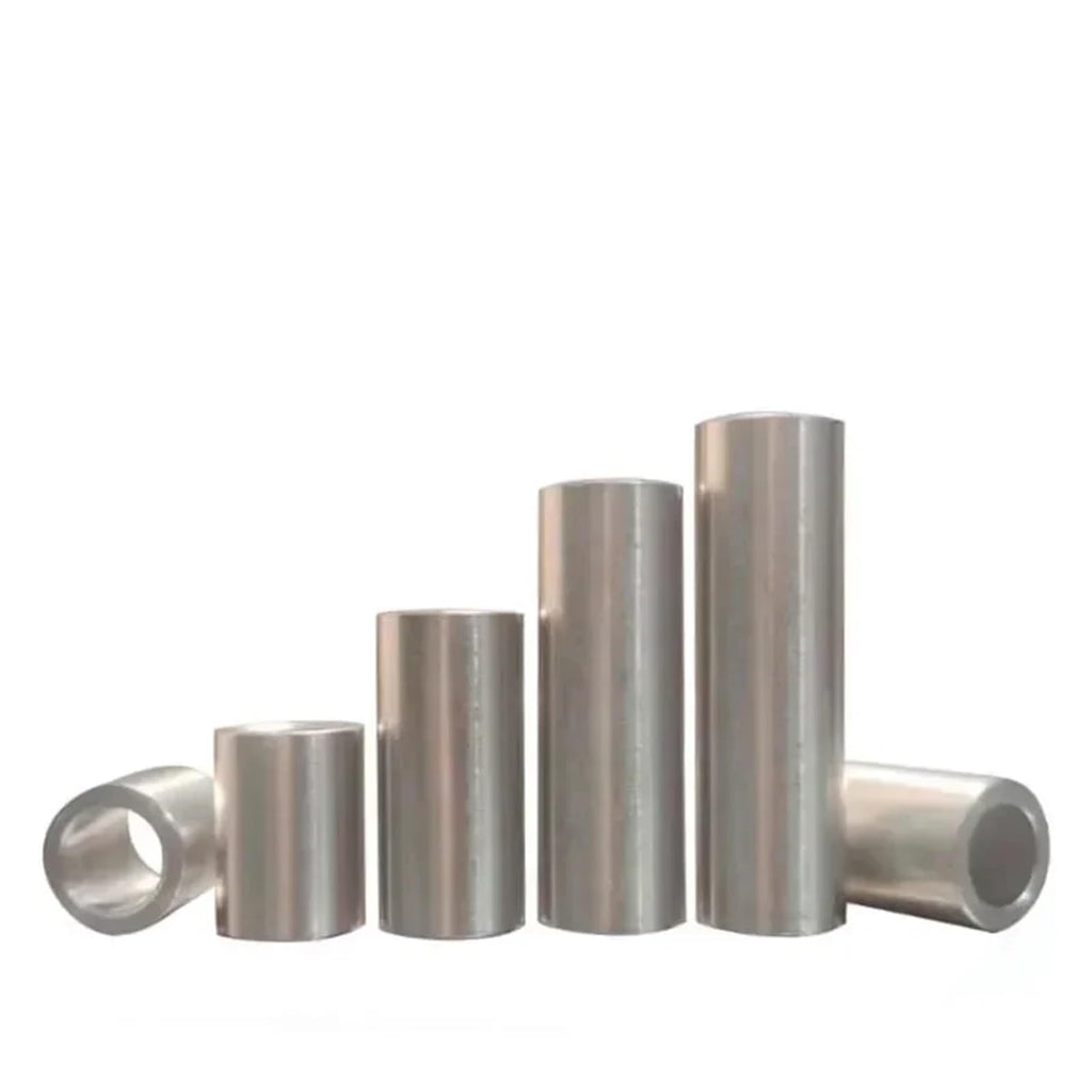 Linear Guide Rail 5-10Pcs ID 4mm OD5mm 5.5mm Steel Sleeve Shaft Bushing Spacer Bush No Thread Stainless Inner Guide(4x5x2.5mm-10pcs)