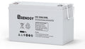 12 Volt 100Ah Deep Cycle AGM Battery, Lead Acid Solar Battery | 3% Self-Discharge Rate, 1100A Max Discharge Current