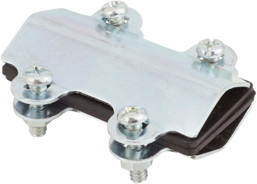 Pipe Repair Clamp 410353 - Plated Steel, Modern Style - 3/8 In., 1/2 In., 3/4 In. IPS