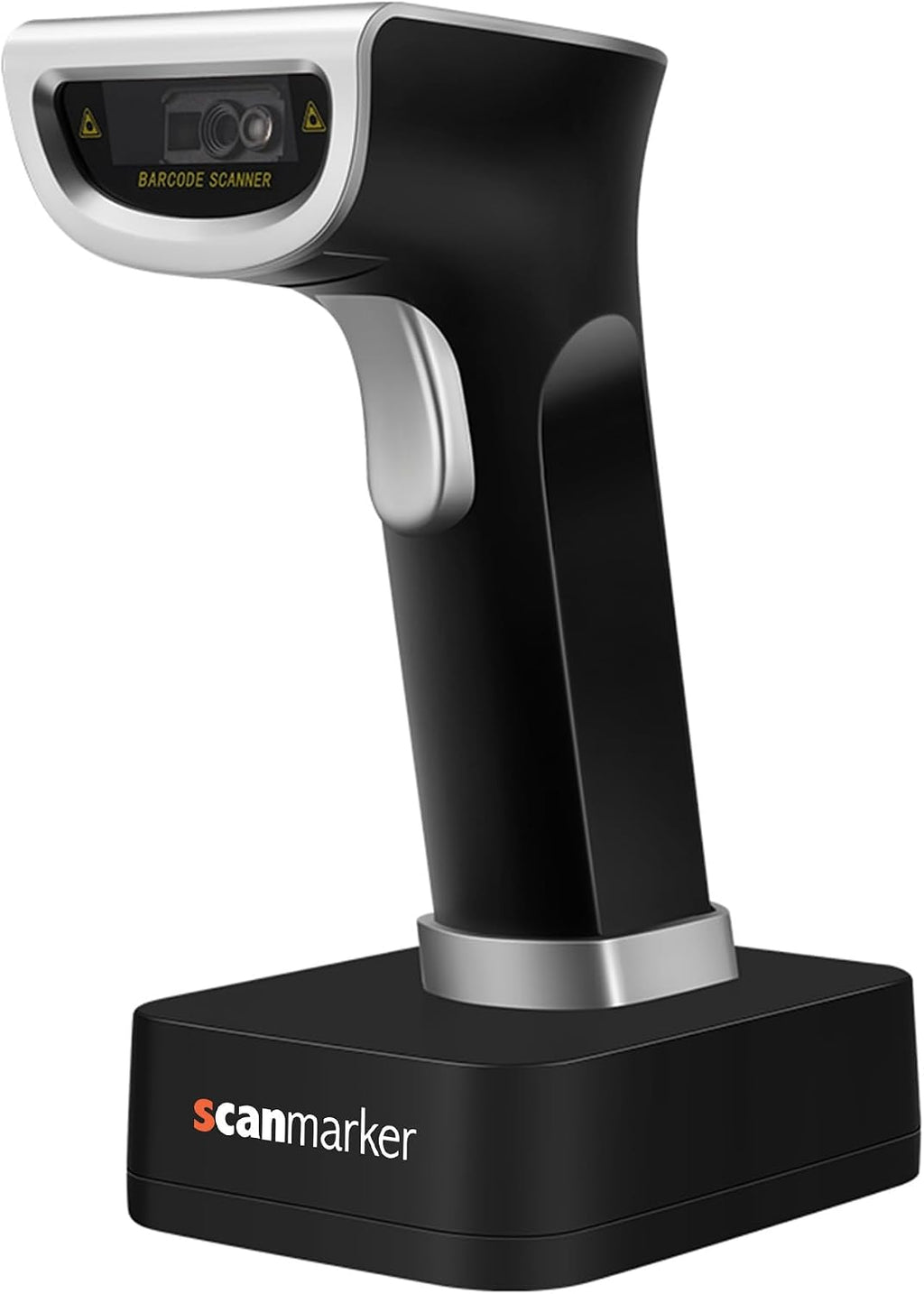 1D/2D Barcode Scanner Wireless – Boost Speed & Accuracy with Bluetooth Barcode Scanner & 2.4G Modes – Handheld QR &