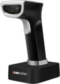 1D/2D Barcode Scanner Wireless – Boost Speed & Accuracy with Bluetooth Barcode Scanner & 2.4G Modes – Handheld QR &