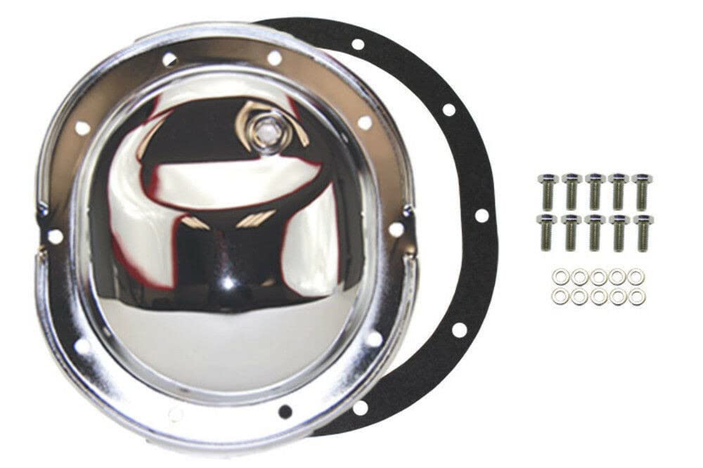 Chrome Steel 10 Bolt 8.25" Rg Diff Differential Cover Fits Chrysler