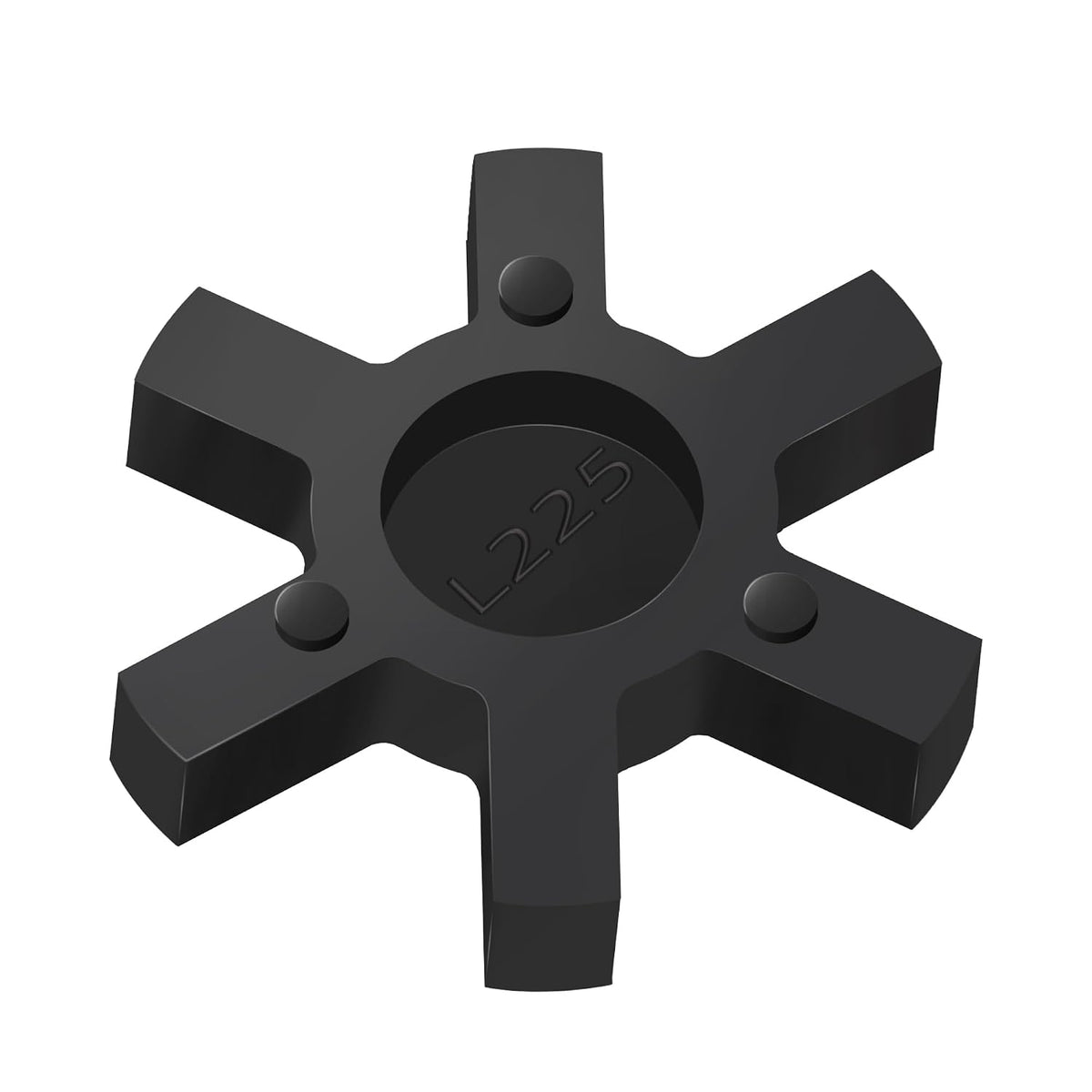XIKE L150 NBR Rubber Spider for L-Jaw Coupling, 1-Pack