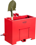 Ballast Box, 3-Point Category 1 Tractor Ballast of 800lbs Capacity, for 2 Inch Hitch Receiver, Heavy-Duty Steel 4.3