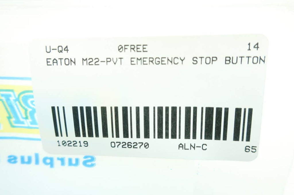 EATON M22-PVT Emergency Stop Button