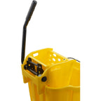 35 Qt Mop Bucket System with Wringer and Insert, Yellow