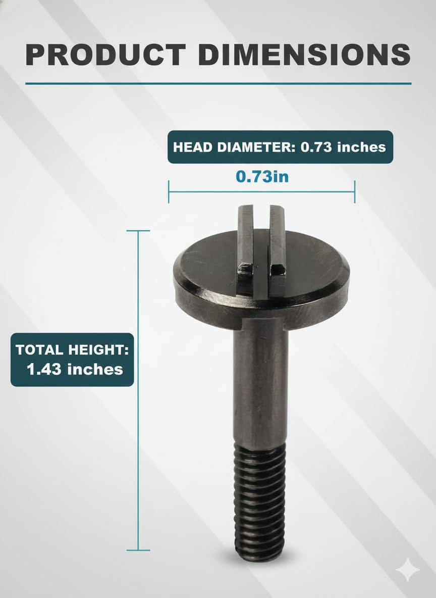 Blade Backing Pad Screw Replacement Compatible with Milwaukee 06-75-0025