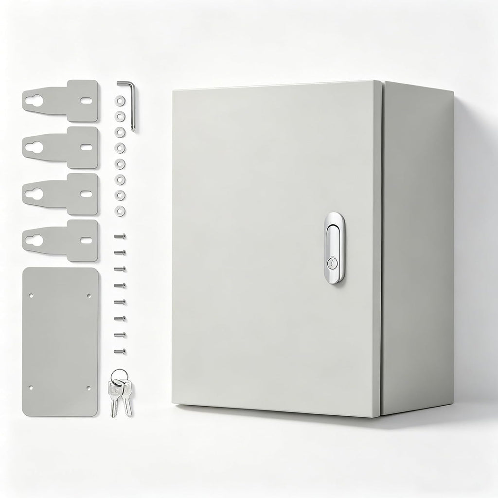 12 x 10 x 6-Inch NEMA 4X IP67 Steel Junction Box