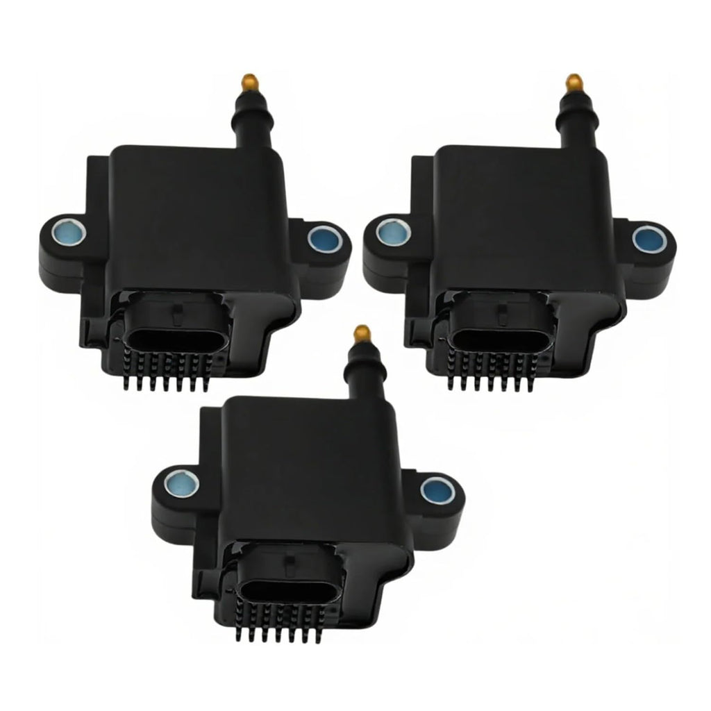 NEWHOW 3-Pack Ignition Coil 300-8M0077471 12V for Mercury Optimax