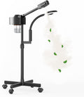 Professional Facial Steamer with Ozone & Magnifying Lamp | 2-in-1 Hot Steam for Salon Home Spa,Face Esthetician Steamer.