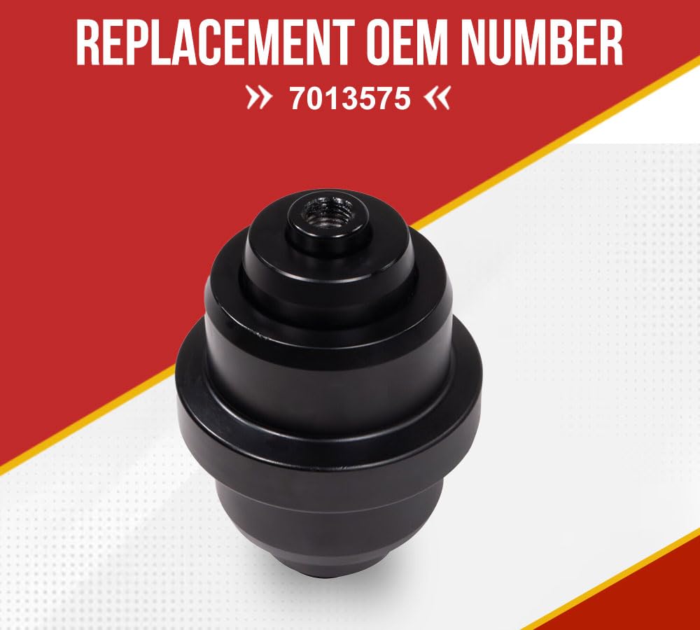 Mytee Products Forged Bottom Track Roller Replacement for Bobcat 7013575 Excavator E25, E26, E32, E32i, E34, E35, E35i, E35Z, E37, E42 Compact and Mini Excavator 225 231 325 331 328 334 335 430