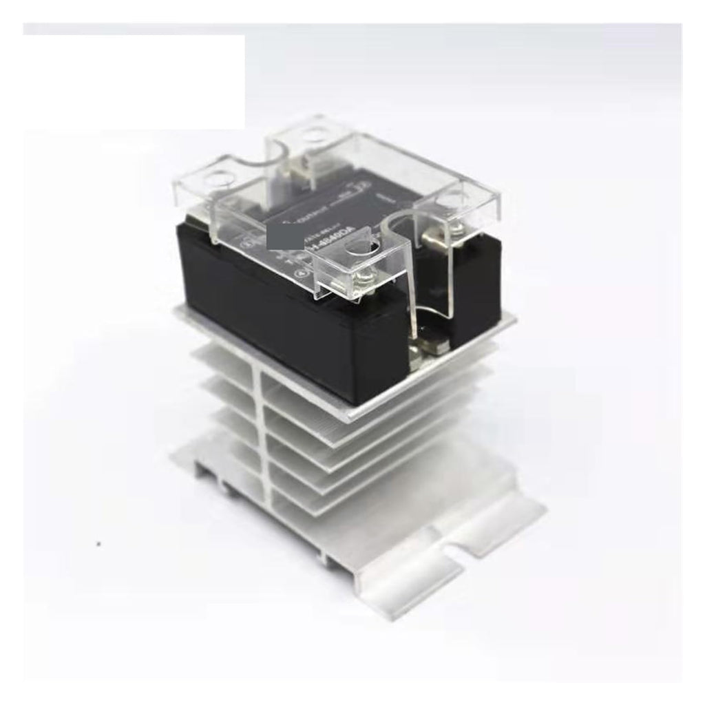 10A 25A 40A DD NC Normally Closed SSR Single Phase DC Control DC Heat Sink SSR-25DD 40DD,Solid State Relay (Size : 10DD)