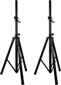 Tripod Speaker Stands Pair for Dj/PA Speaker System Adjustable Height from 4 feet to 6 feet