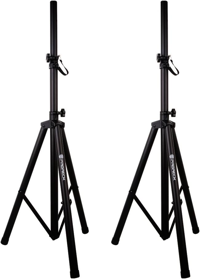 Tripod Speaker Stands Pair for Dj/PA Speaker System Adjustable Height from 4 feet to 6 feet