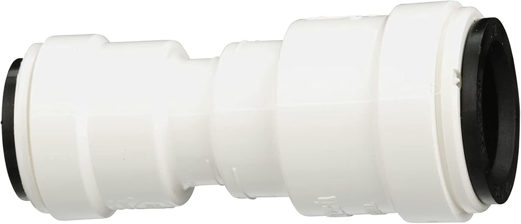 Watts AquaLock Push-to-Connect Reducing Coupling, 1/2" CTS x 3/8", Plastic
