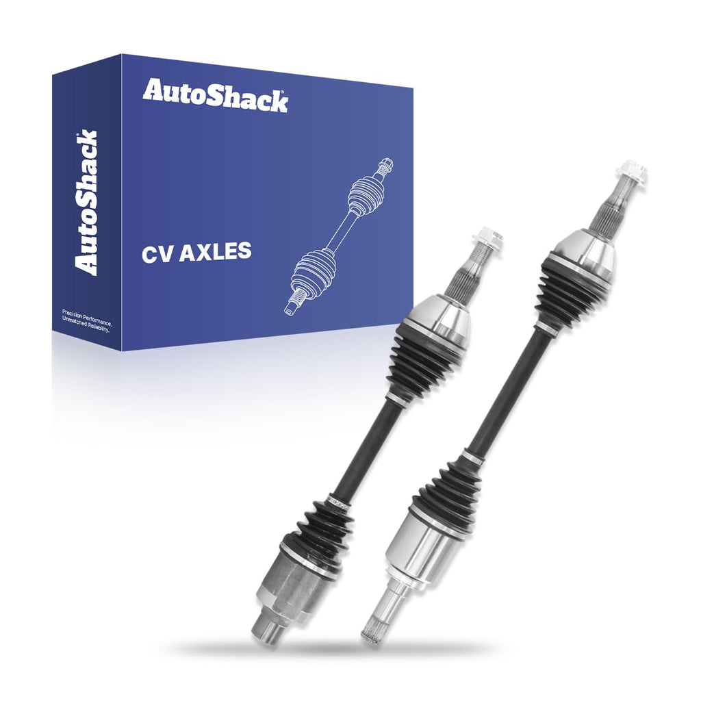 AutoShack Front CV Axle Shaft Assembly, 2pcs