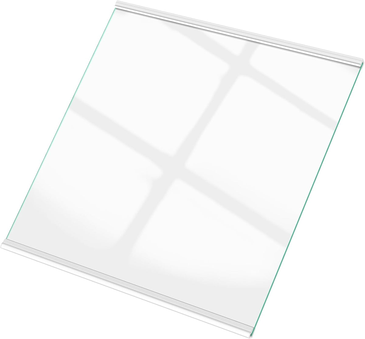 UPGRADED DA97-16362A Refrigerator Glass Shelf Compatible with Samsung Fridge Shelf Replacement DA97-16362T Fit models RS22T5561SG RS23A500ASR RS22T5201SR RS22T5561SR Shelves Upper Tempered Glass