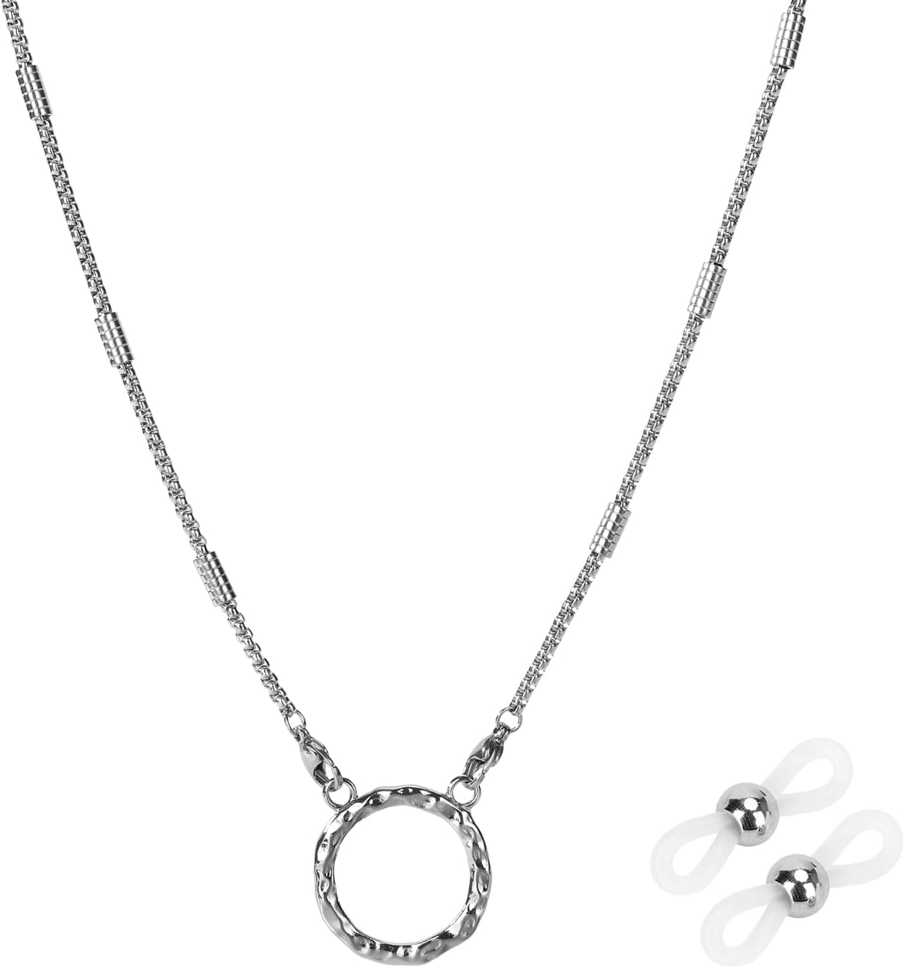 Glasses Holder Chain Loop Eyeglasses Necklace Ring for Women Reading Glasses Sunglasses Necklace for Men